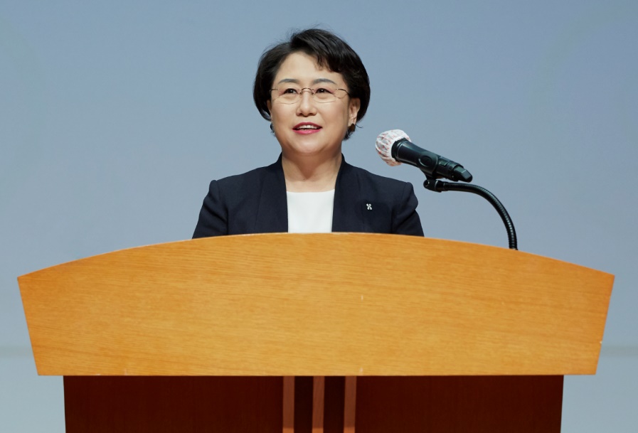▲ 제10대 건강보험심사평가원장으로 취임한 김선민 원장.