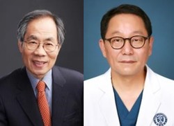 ▲ 가톨릭대 맹광호 명예교수(왼쪽), 연세원주의대 심장내과 이승환 교수.