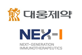 ▲ 대웅제약은 신약개발 전문 바이오벤처 넥스아이와 면역항암제 공동 연구개발 및 중장기적 협력을 위한 업무협약(MOU)를 체결했다고 23일 밝혔다.