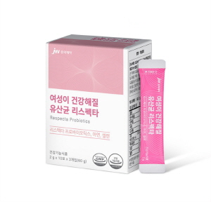 ▲ JW중외제약은 여성 질 건강을 위한 건강기능식품 ‘여성이 건강해질 유산균 리스펙타’를 출시했다고 4일 밝혔다. 
