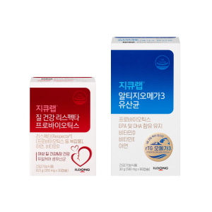 ▲ 일동제약은 프로바이오틱스 브랜드 ‘지큐랩 시리즈’의 약국 유통용 신제품 2종을 출시했다고 5일 밝혔다.