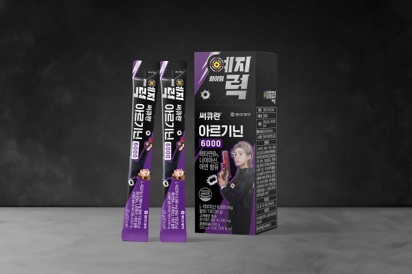 ▲ 동아제약은 CU편의점에서 ‘써큐란 아르기닌 6000’을 판매한다고 일 밝혔다.