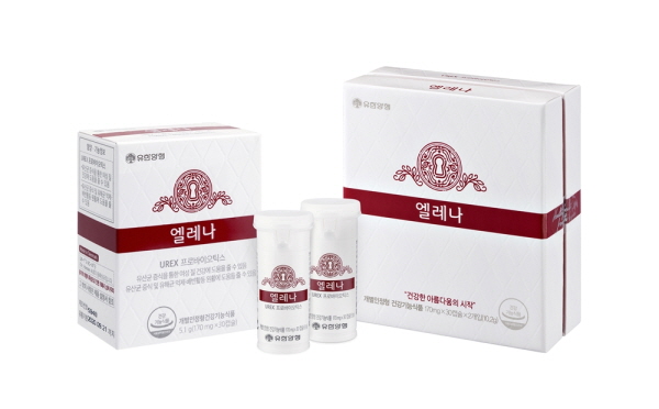 ▲ 유한양행이 프리미엄 여성 유산균 브랜드 ‘엘레나’가 연 매출 300억 원을 돌파했다고 밝혔다. 