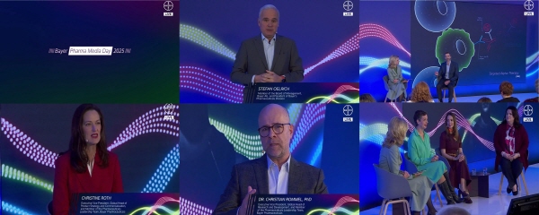 ▲ 바이엘은 지난 1일(독일 현지 시간) ‘2025 파마 미디어 데이(Pharma Media Day 2025)’를 열고 제약 사업부의 성장 전략과 주요 파이프라인의 진행 사항에 대해 발표했다.